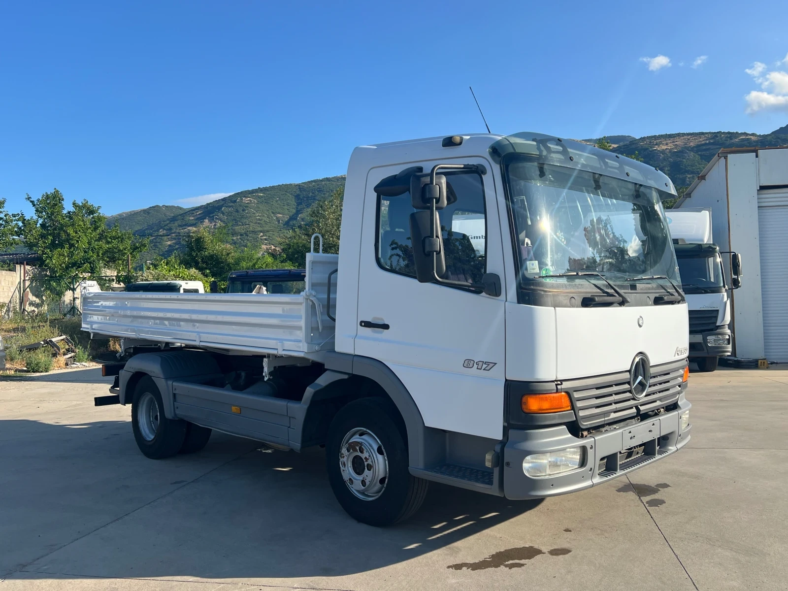 Mercedes-Benz Atego 817 САМОСВАЛ, снимка 10 - Камиони - 55388352