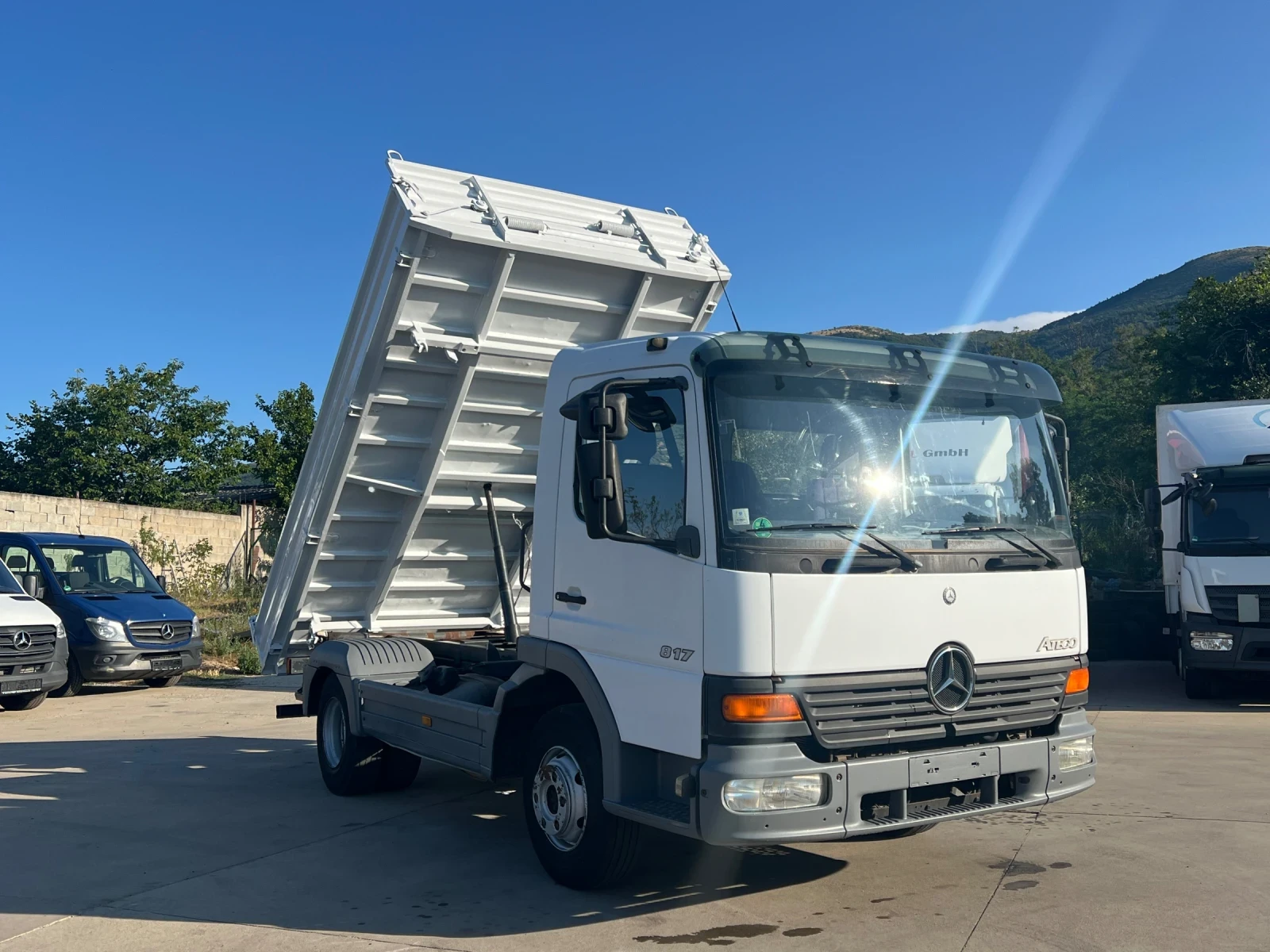 Mercedes-Benz Atego 817 САМОСВАЛ, снимка 3 - Камиони - 55388352