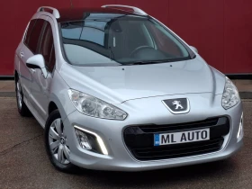 Peugeot 308 2.0HDI 150hp * EURO 5 * КЛИМАТРОНИК * ПАНОРАМА * , снимка 3