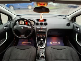 Peugeot 308 2.0HDI 150hp * EURO 5 * КЛИМАТРОНИК * ПАНОРАМА * , снимка 17