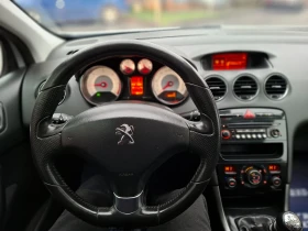 Peugeot 308 2.0HDI 150hp * EURO 5 * КЛИМАТРОНИК * ПАНОРАМА * , снимка 10
