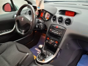 Peugeot 308 2.0HDI 150hp * EURO 5 * КЛИМАТРОНИК * ПАНОРАМА * , снимка 12