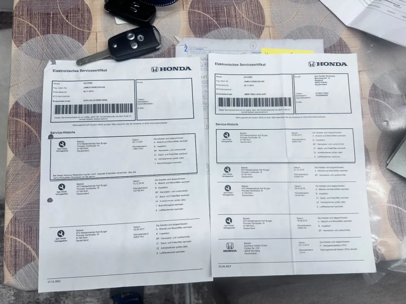 Honda Accord 2.0 28.11.2014г, снимка 11 - Автомобили и джипове - 52709755