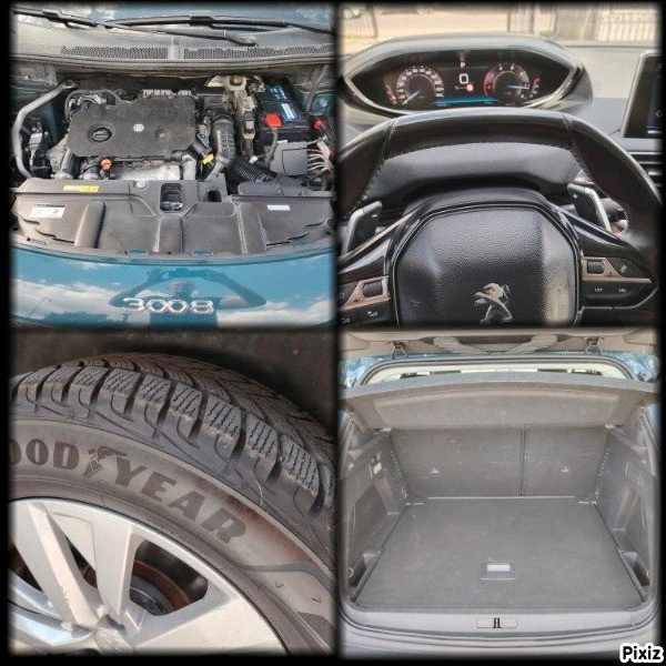 Peugeot 3008 2022г-FACE-AUTOMAТ-1.5HDi-130kc-182хил.км-ПЕРФЕКТ!, снимка 16 - Автомобили и джипове - 56257405