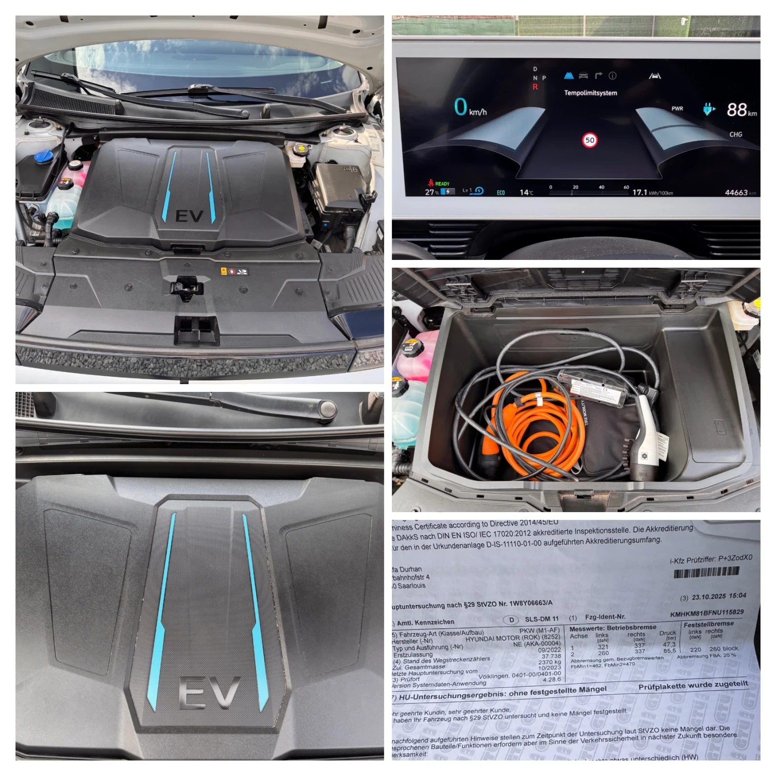 Hyundai Ioniq 5 SOH-100%/ПЪЛНА ГАРАНЦИЯ/КАТО НОВА/ТОП///, снимка 16 - Автомобили и джипове - 54012052