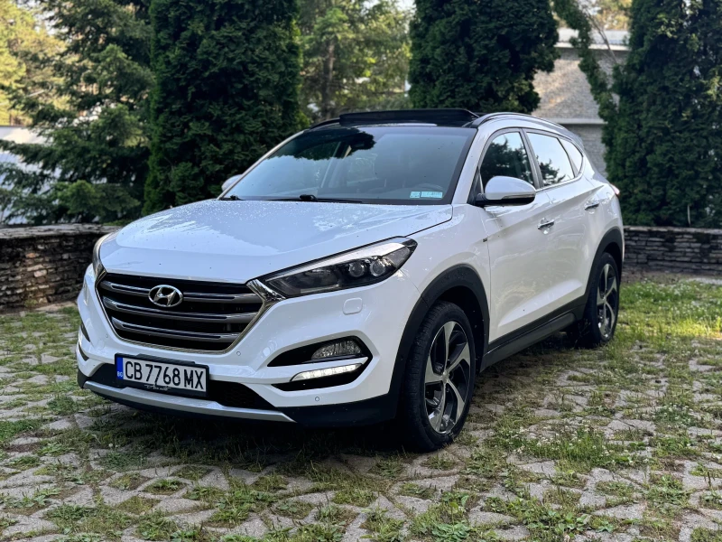 Hyundai Tucson 2.0 CRD 4WD / Premium / Full ///, снимка 16 - Автомобили и джипове - 51449255
