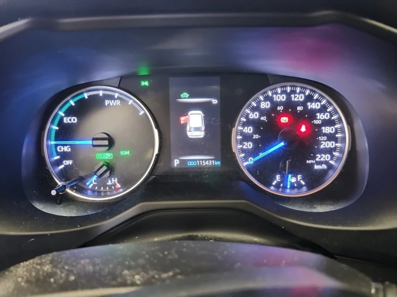 Toyota Rav4 * HYBRID LE * AWD* * ПОДГРЕВ* * АСИСТЕНТ ЗА СЛЯПА , снимка 9 - Автомобили и джипове - 53374521