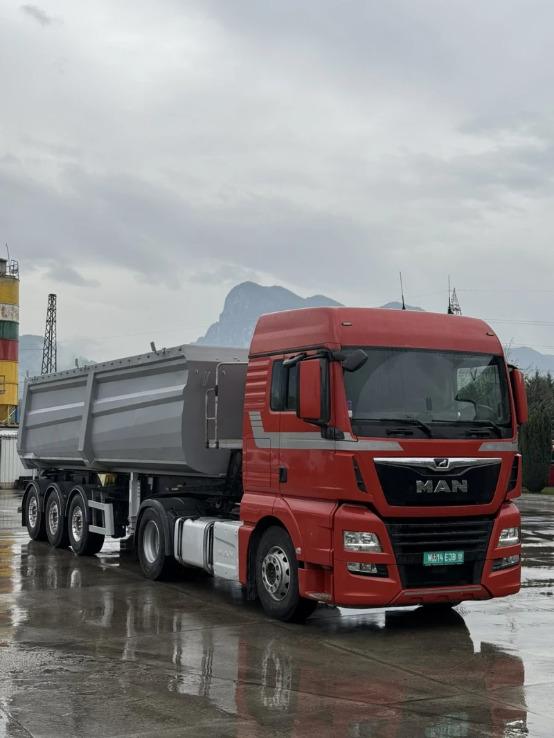 Man Tgx Комплект с гондола - Перфектен, снимка 3 - Камиони - 49904571