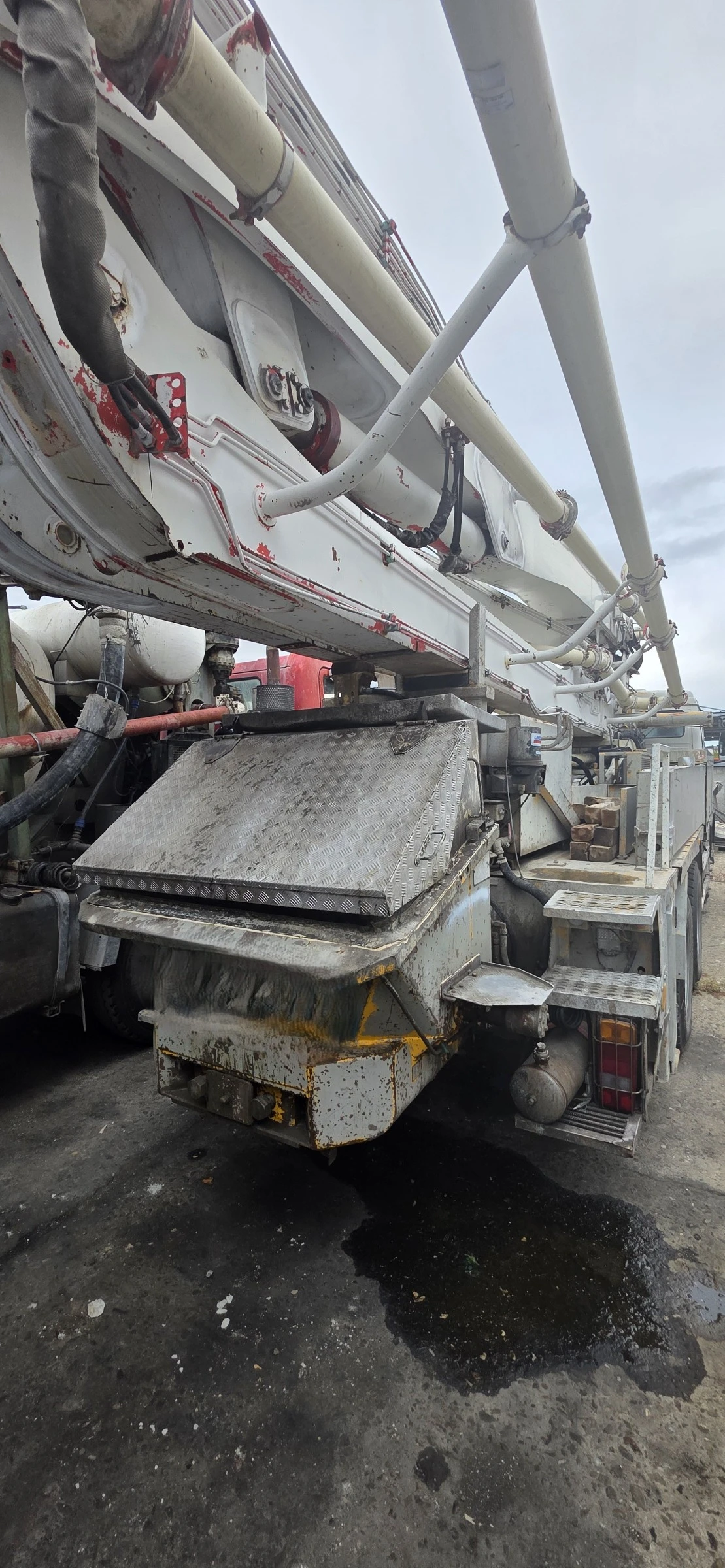 Бетон помпа Mercedes-Benz 2631, снимка 4 - Индустриална техника - 54201715