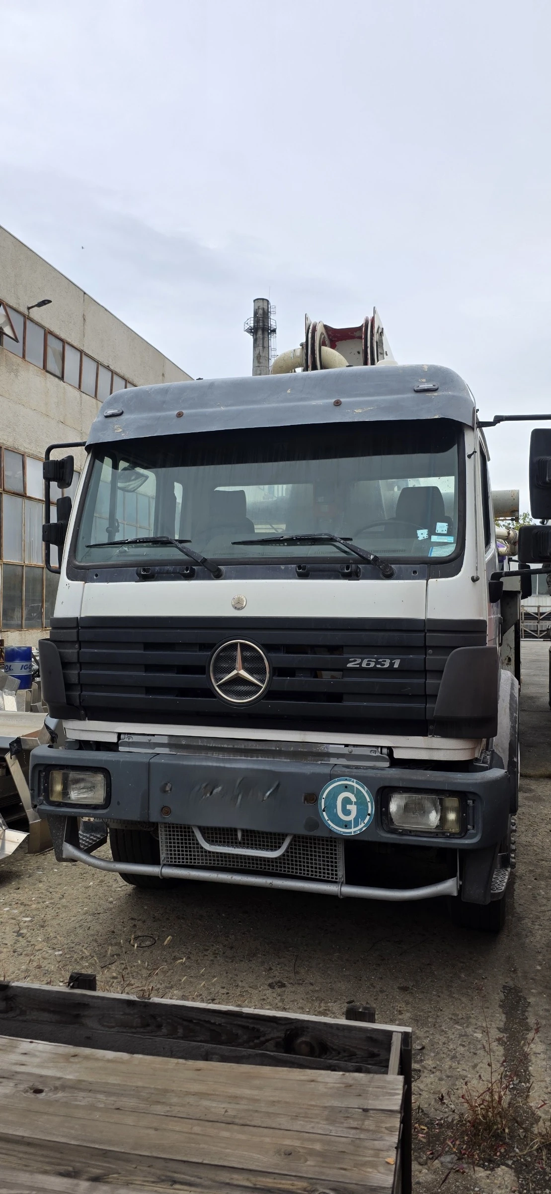 Бетон помпа Mercedes-Benz 2631