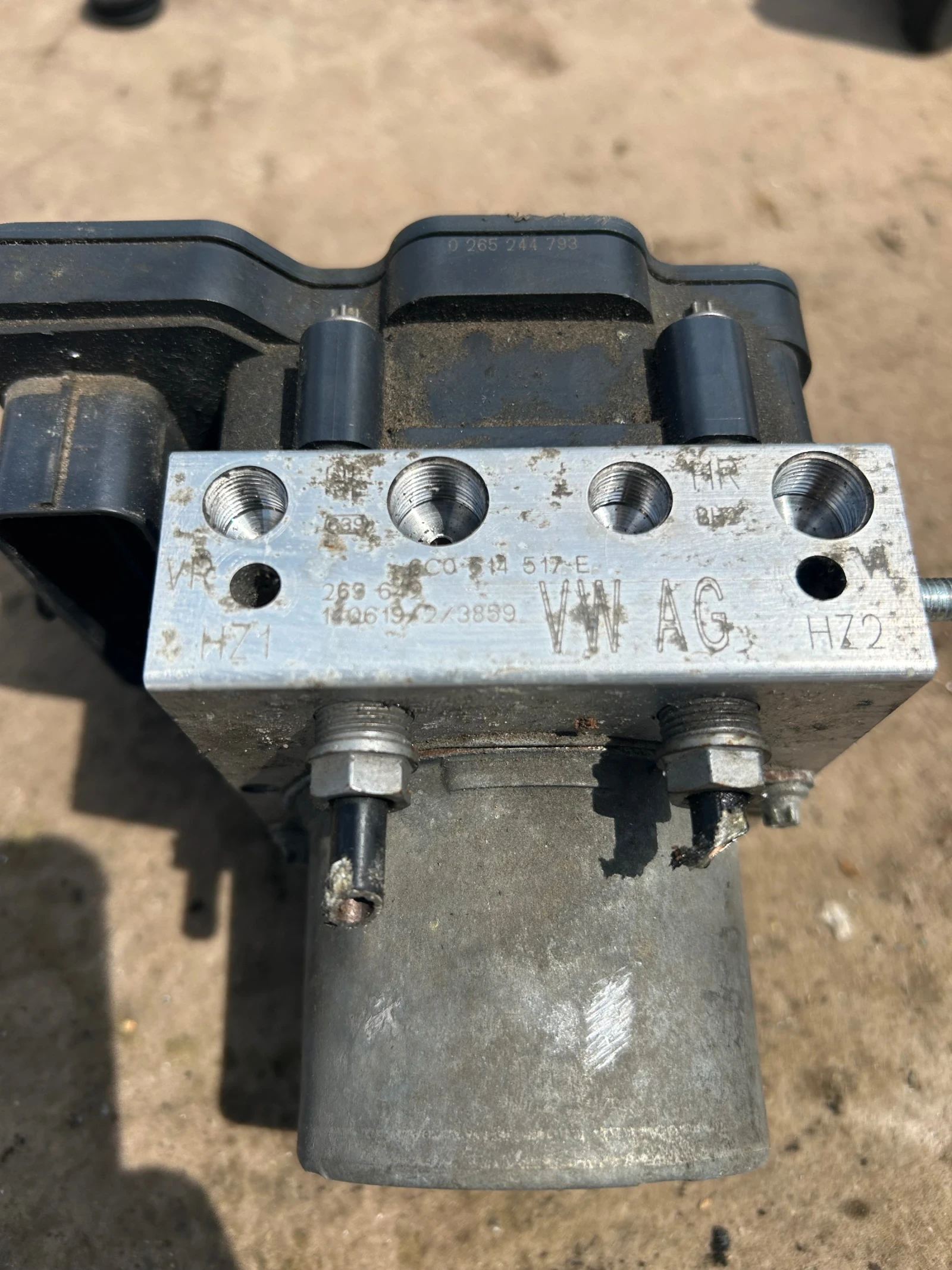 6C0907379 ABS помпа  VOLKSWAGEN POLO 09-17г 6R0907379BA, снимка 2 - Части - 54428348