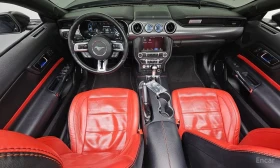 Ford Mustang 2.3 Eco Boost FACE* ПОДГРЕВ* ОБДУХВАНЕ* NAVI* КОЖА, снимка 8