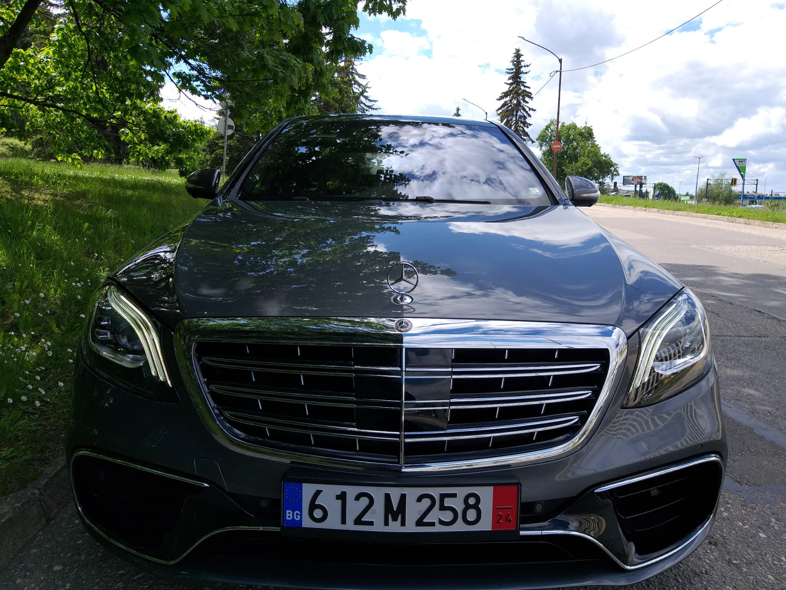 Mercedes-Benz S 450 3.0 V6-BiTURBO-367к.с.* 4-MATIC* LONG* AMG* 73хкм* - изображение 1