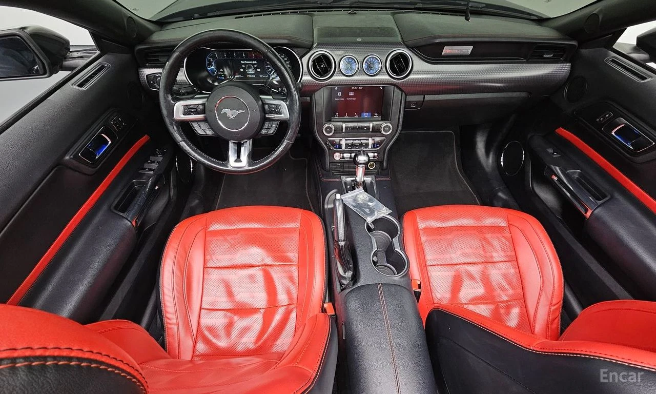 Ford Mustang 2.3 Eco Boost FACE* ПОДГРЕВ* ОБДУХВАНЕ* NAVI* КОЖА, снимка 8 - Автомобили и джипове - 54727076