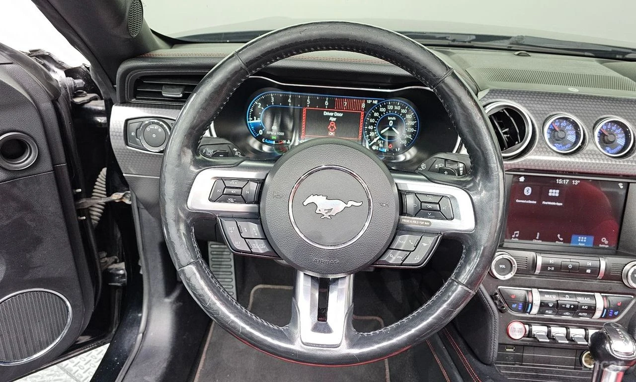 Ford Mustang 2.3 Eco Boost FACE* ПОДГРЕВ* ОБДУХВАНЕ* NAVI* КОЖА, снимка 9 - Автомобили и джипове - 54727076