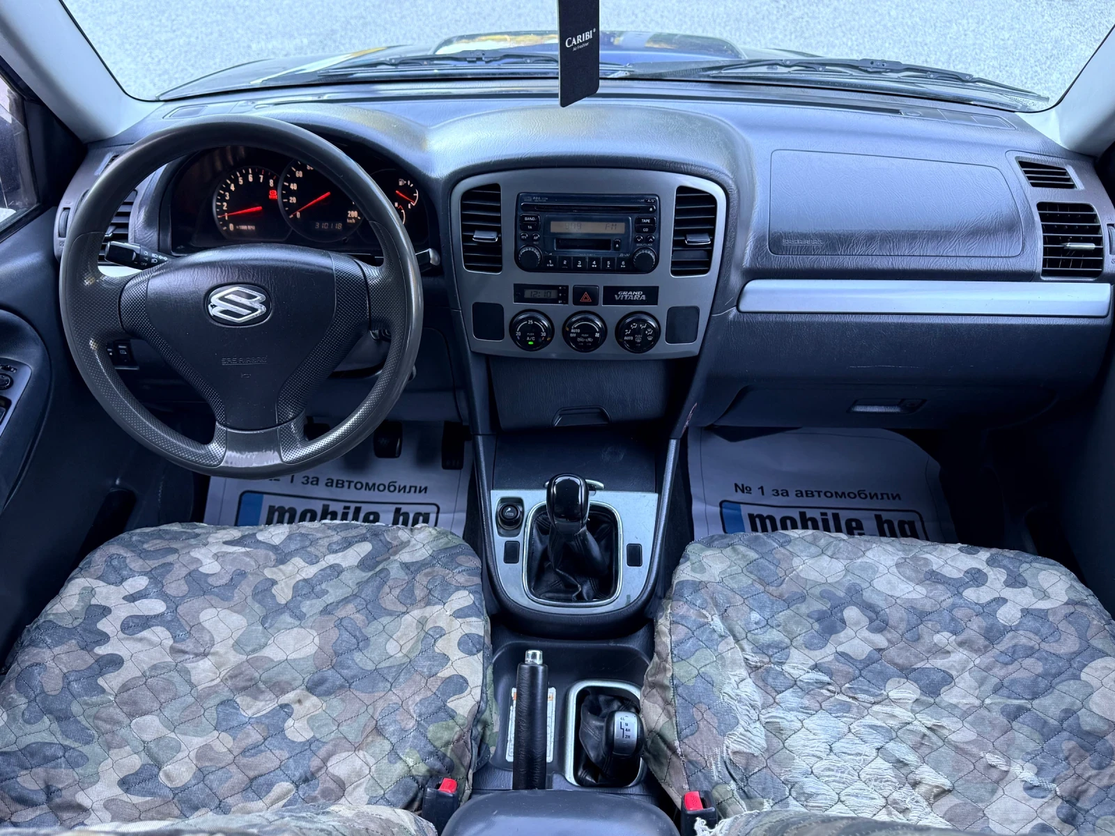 Suzuki Grand vitara FACE* 1.6i с ГАЗ* БЕЗ ГРАМ РЪЖДА* ИТАЛИЯ* , снимка 7 - Автомобили и джипове - 54810168