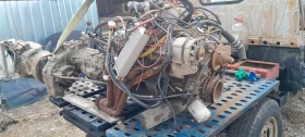 Продавам двигател,  автоматична скоростна кутия и раздатка за Ланд Ровер Дефендер 92г., снимка 2