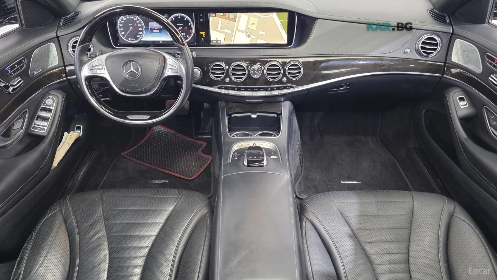 Mercedes-Benz S 500 LONG* МОНИТОРИ* КОЖА* ОБДУХВ* ПАНО* 360, снимка 5 - Автомобили и джипове - 55298318