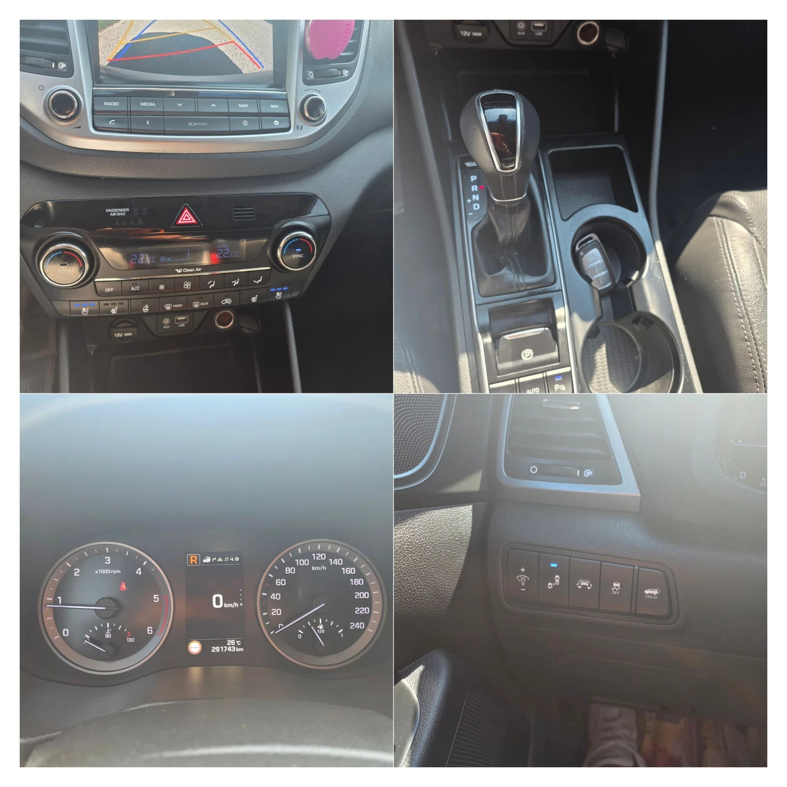 Hyundai Tucson 2.0CRDI/184КС/ТОП/FULL ЕКСТРИ/4Х4/АВТОМАТ, снимка 9 - Автомобили и джипове - 55293824