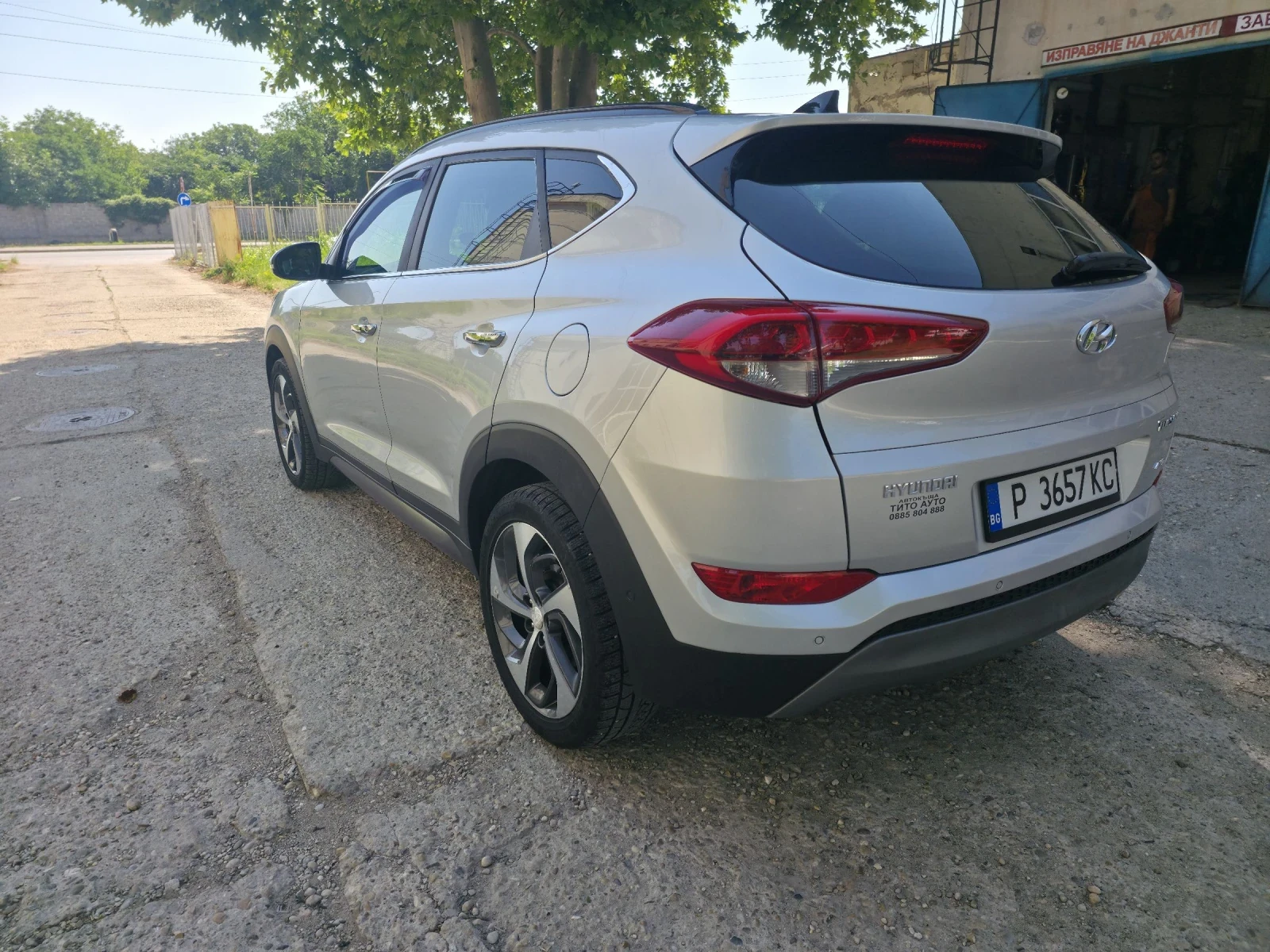 Hyundai Tucson 2.0CRDI/184КС/ТОП/FULL ЕКСТРИ/4Х4/АВТОМАТ, снимка 4 - Автомобили и джипове - 55293824