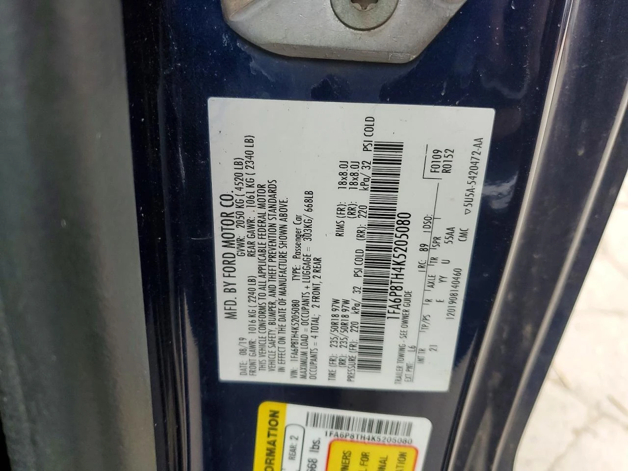 Ford Mustang 2.3l, снимка 12 - Автомобили и джипове - 53907602