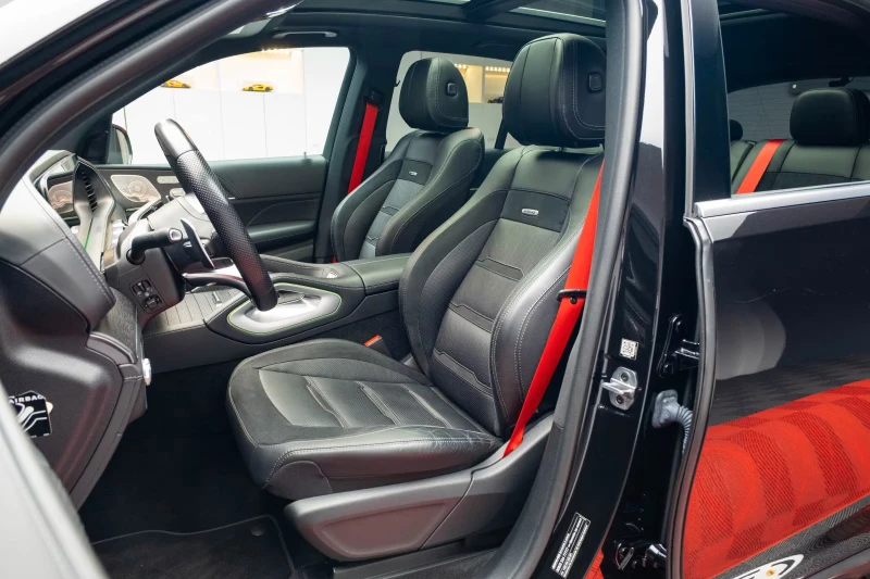 Mercedes-Benz GLE 53 4MATIC AMG/435HP/PANO/MASSAGE/BURM/HUD/CAM/MEMO/NAVI/217g, снимка 8 - Автомобили и джипове - 51497904