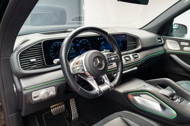 Mercedes-Benz GLE 53 4MATIC AMG/435HP/PANO/MASSAGE/BURM/HUD/CAM/MEMO/NAVI/217g, снимка 10 - Автомобили и джипове - 51497904