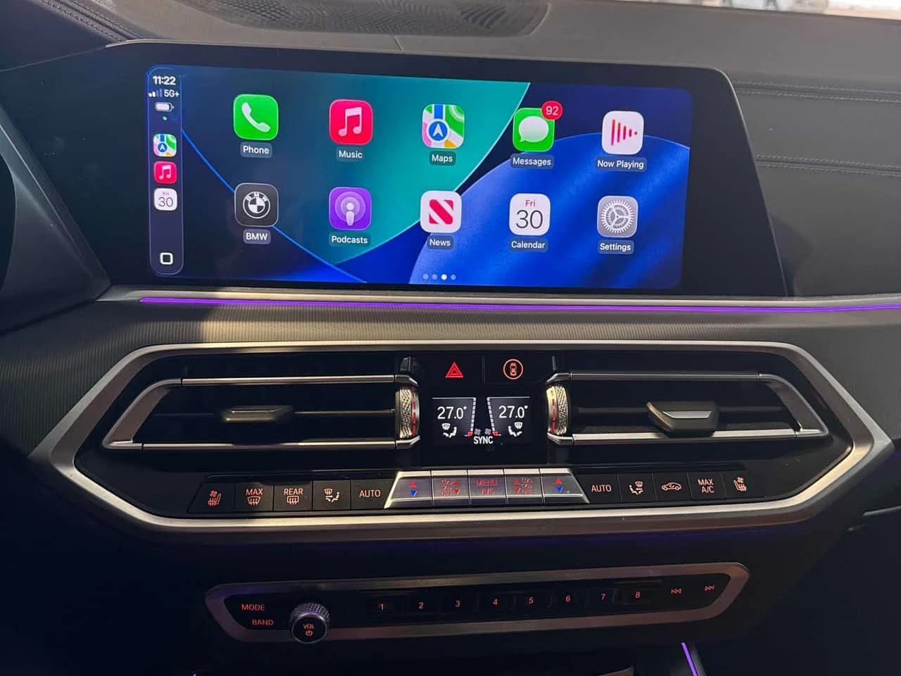 BMW X5 | 360 | HARMAN KARDON  | ВЪЗДУХ | ЛАЗЕРИ | , снимка 9 - Автомобили и джипове - 54478741