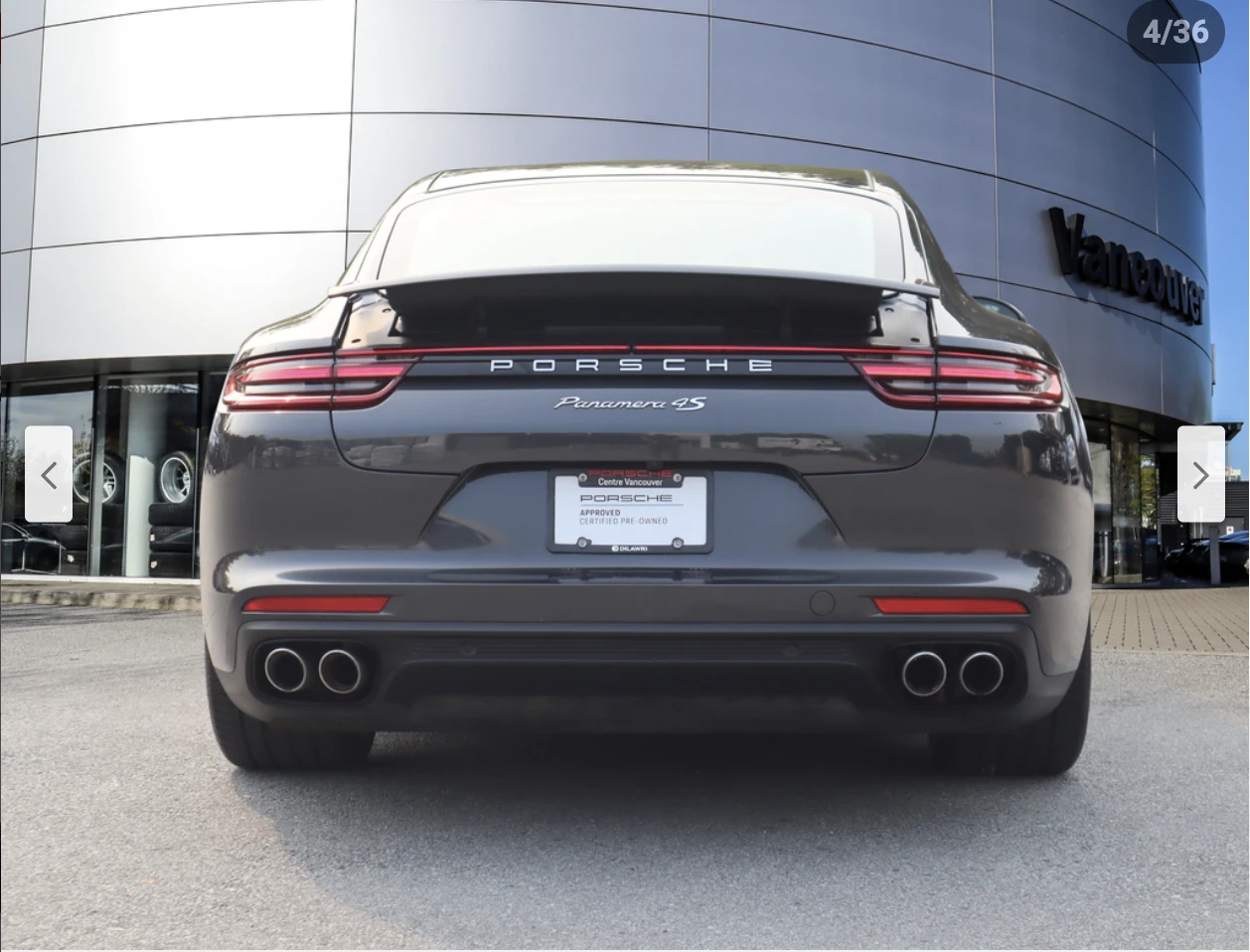 Porsche Panamera 4S* PDK* ПОДГРЕВ* ОБДУХВАНЕ* МАСАЖ* КЕЙЛЕС - изображение 8