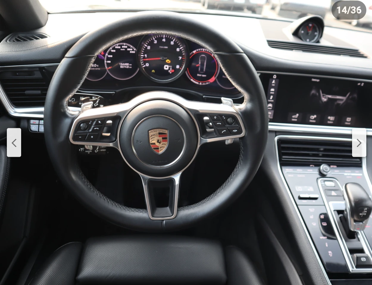 Porsche Panamera 4S* PDK* ПОДГРЕВ* ОБДУХВАНЕ* МАСАЖ* КЕЙЛЕС - изображение 9