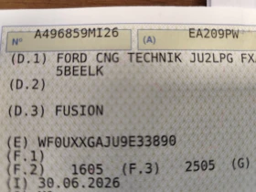 Ford Fusion 1.4i* ГАЗОВА УРЕДБА* КЛИМАТИК* , снимка 16