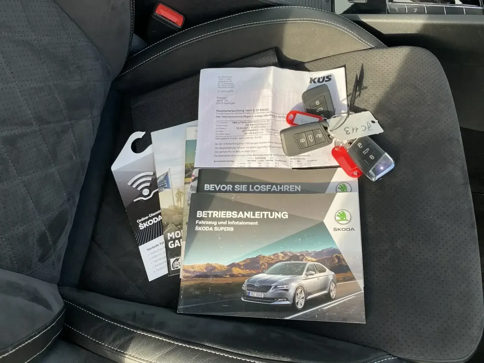 Skoda Superb -2.0TDI/190к.с./SPORTLINE/Germany, снимка 16 - Автомобили и джипове - 53817950