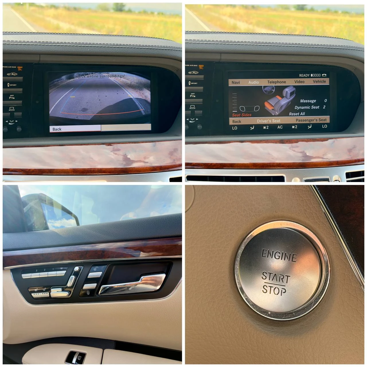 Mercedes-Benz S 550 AMG LINE LONG 4MATIC, снимка 14 - Автомобили и джипове - 55198975