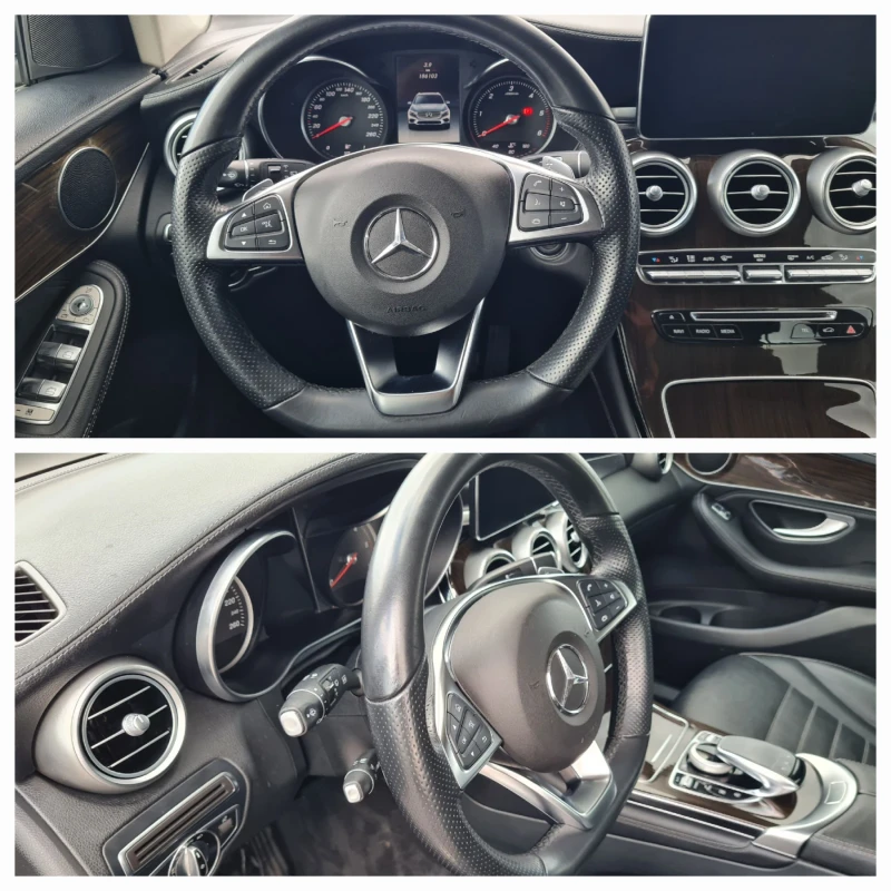 Mercedes-Benz GLC 250 CAMERA!!TEMPOMAT!!9Gtr!!AMGLine!!NAVI!!LED!!, снимка 11 - Автомобили и джипове - 52010349
