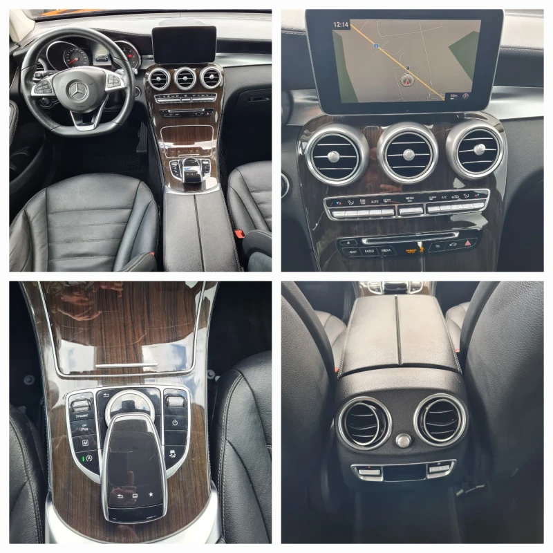 Mercedes-Benz GLC 250 CAMERA!!TEMPOMAT!!9Gtr!!AMGLine!!NAVI!!LED!!, снимка 12 - Автомобили и джипове - 52010349