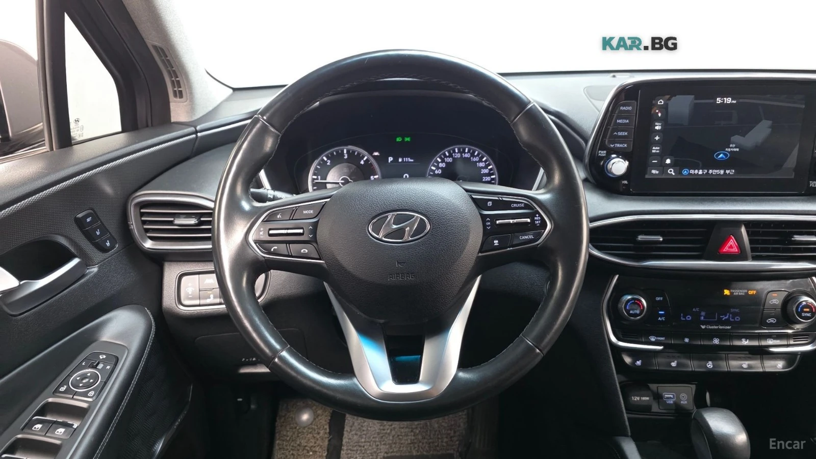 Hyundai Santa fe 2.2D* 4x4* КОЖА* ОБДУХВ* НАВИ* 360, снимка 11 - Автомобили и джипове - 56086747