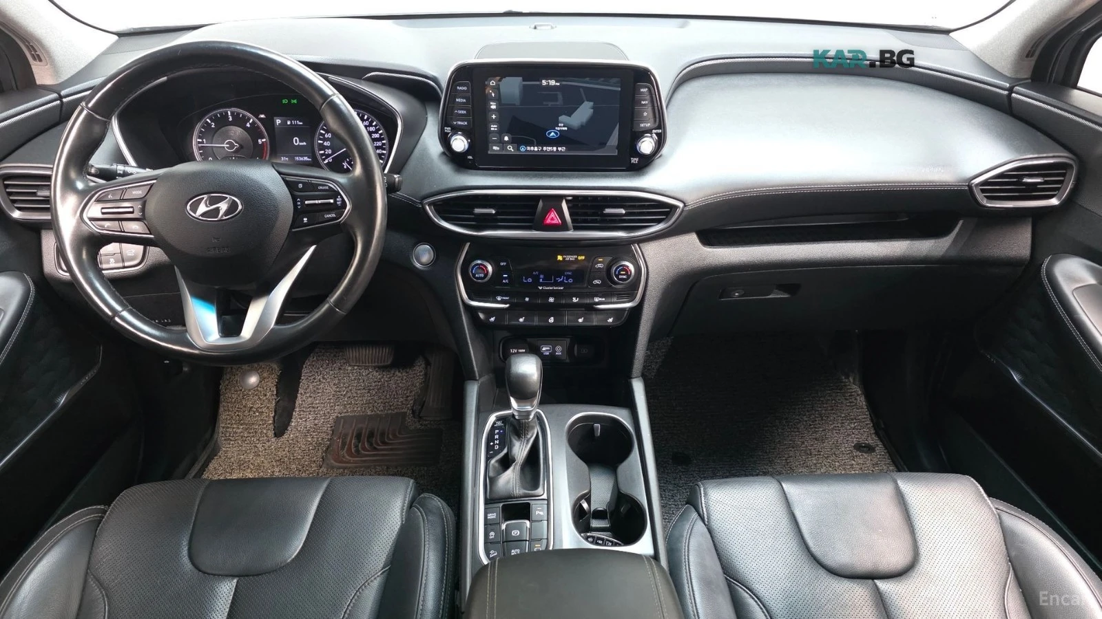 Hyundai Santa fe 2.2D* 4x4* КОЖА* ОБДУХВ* НАВИ* 360, снимка 5 - Автомобили и джипове - 56086747