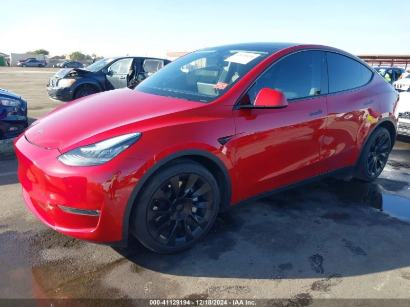 Tesla Model Y U  U UX All Wheel Drive, снимка 2 - Автомобили и джипове - 49293101