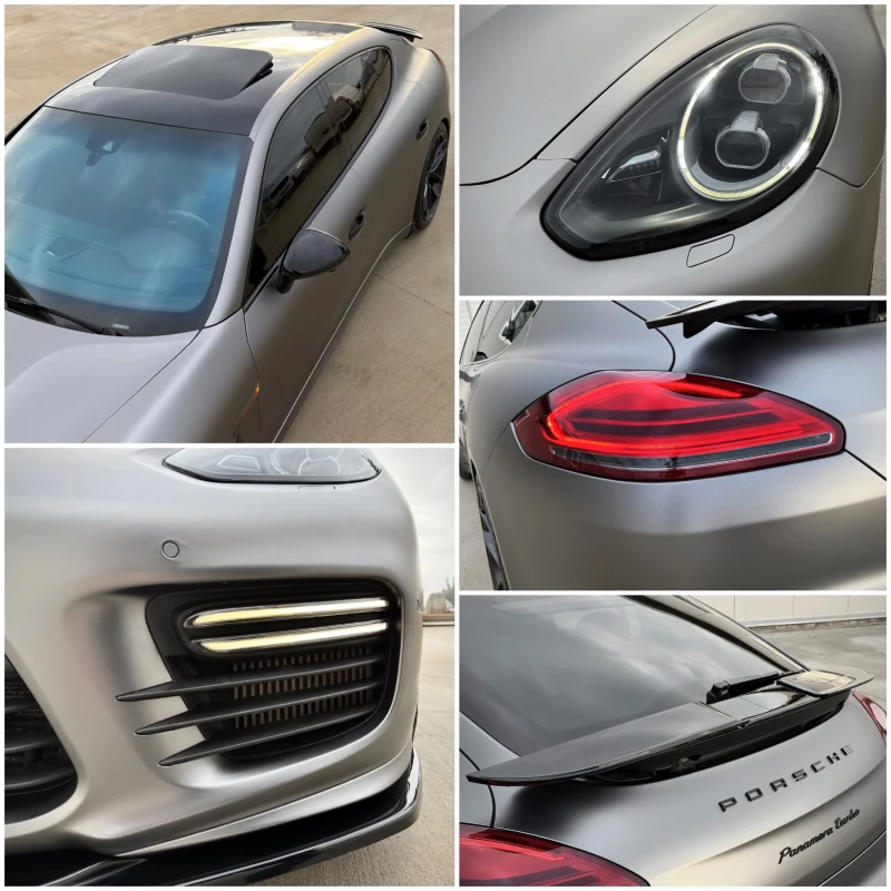 Porsche Panamera TURBO/PDK/FACE/BOSE/360* CAMERAS/DISTRINIC, снимка 7 - Автомобили и джипове - 53501162