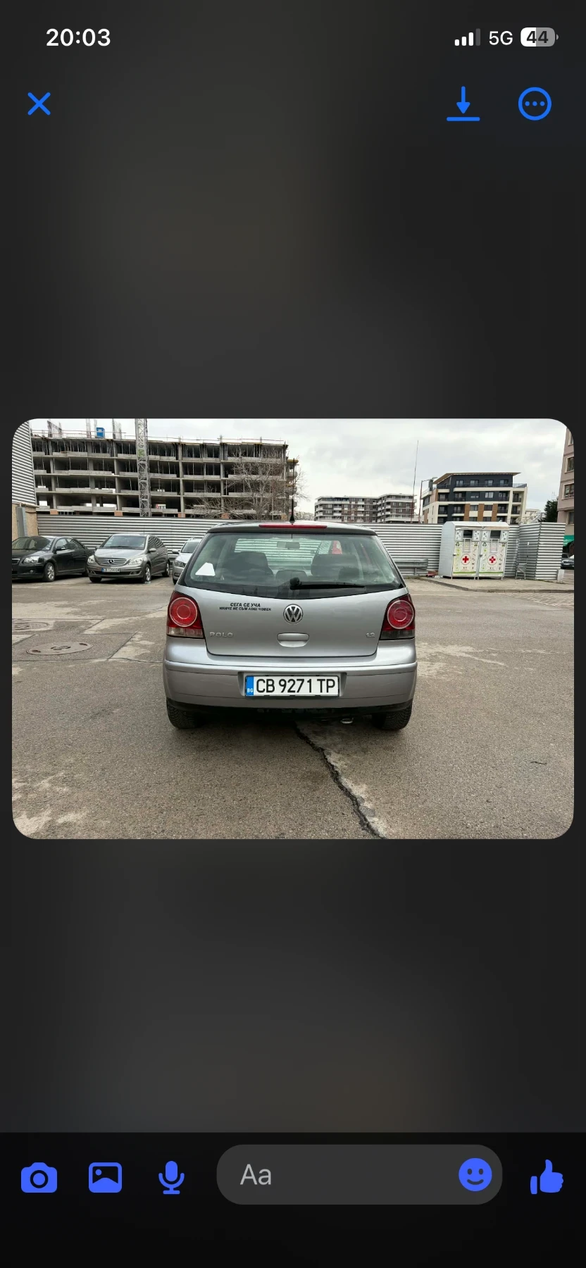 VW Polo 1.2, снимка 4 - Автомобили и джипове - 54095452