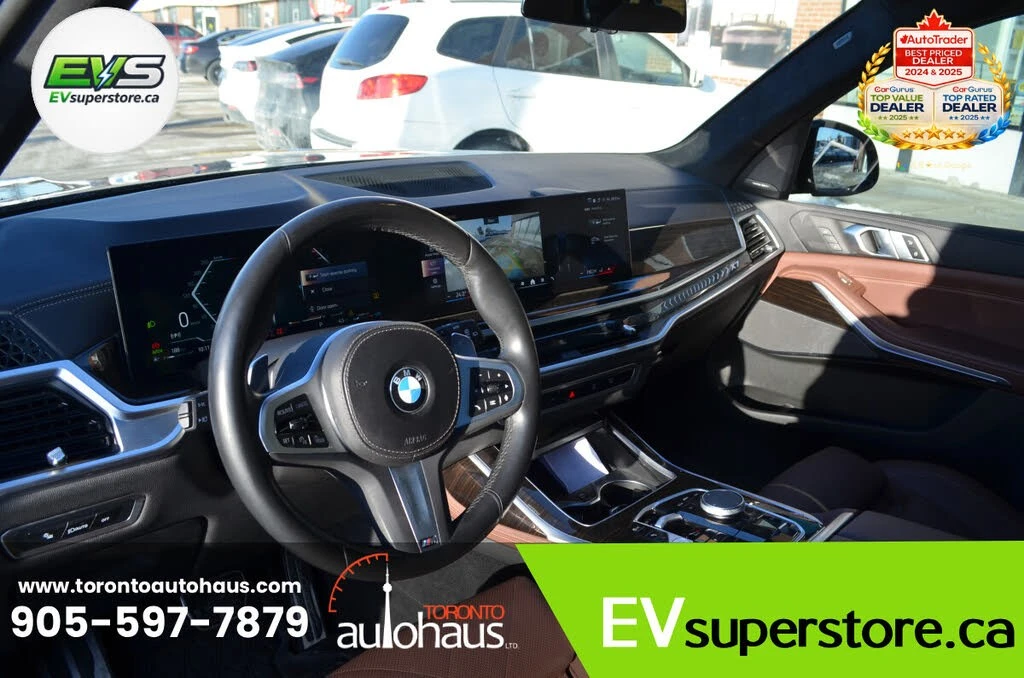 BMW X7 * М-Package* * HeadUp* AвтоКредит* (ЦЕНА ДО БГ), снимка 14 - Автомобили и джипове - 54124959