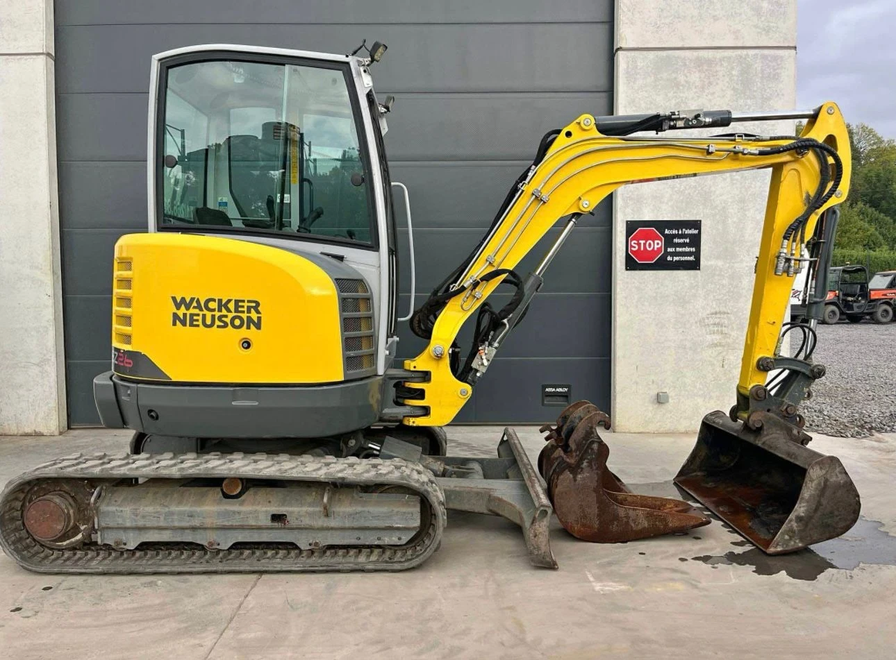 Багер Wacker EZ26* 2021* 3кофи* линия* за* чук, снимка 1