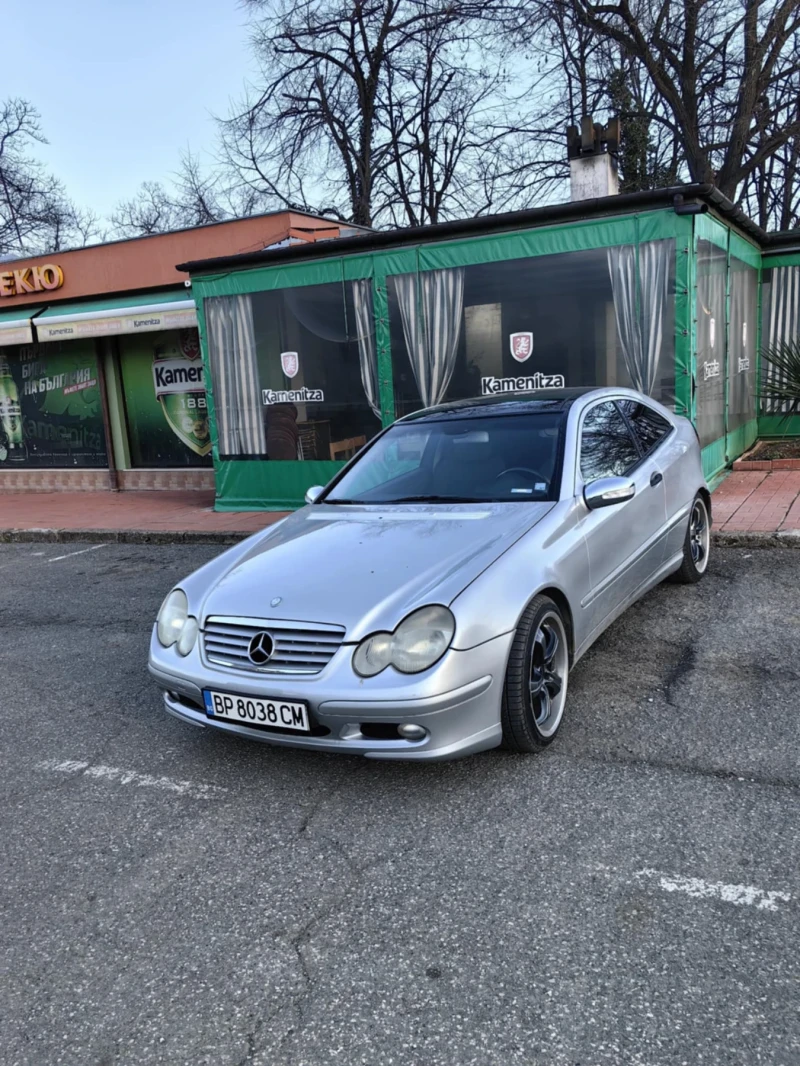 Mercedes-Benz C 200 Sport coupe 200 kompressor 212 к.с. 6 скорости, снимка 2 - Автомобили и джипове - 48999025