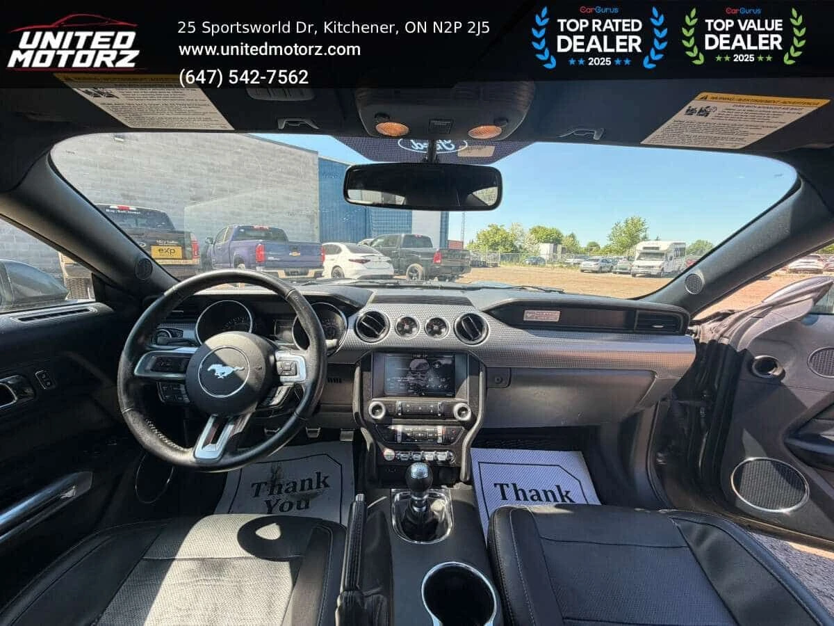 Ford Mustang * EcoBoost PREMIUM~SAFETY CERTIFIED~ 28 SERVICE RE, снимка 17 - Автомобили и джипове - 54891069