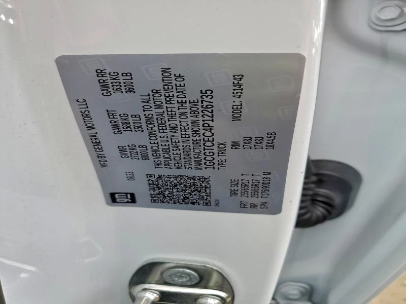 Chevrolet Colorado 2.7L 4 4x4 w/Rear Wheel Drv - изображение 6