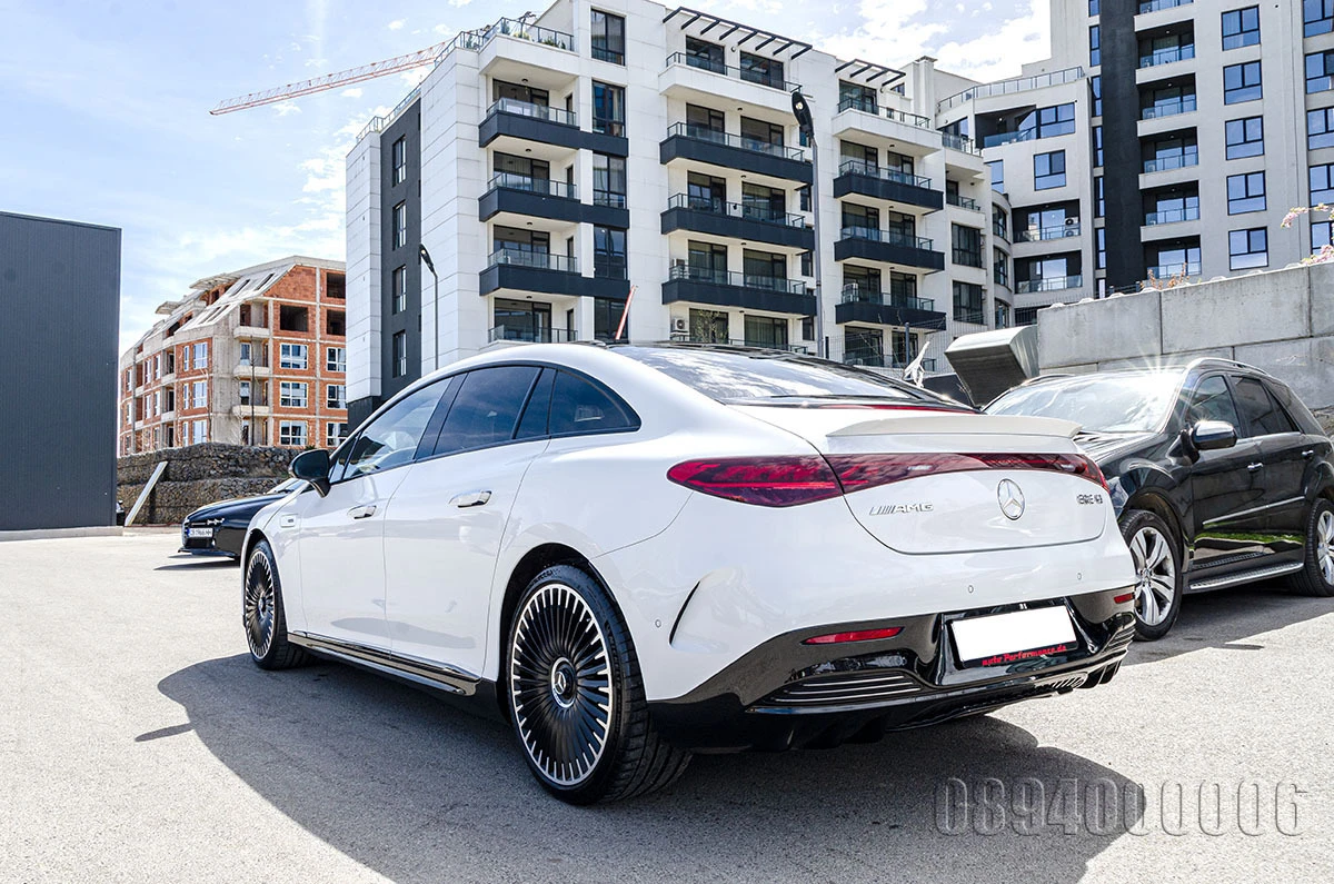 Mercedes-Benz EQE 43 AMG 4M CARBON DESIGNO EXCL BUR ГАРАНЦИЯ - изображение 6