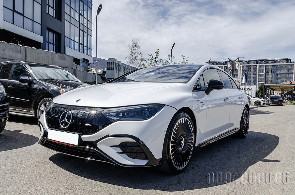 Mercedes-Benz EQE 43 AMG 4M CARBON DESIGNO EXCL BUR ГАРАНЦИЯ - изображение 3