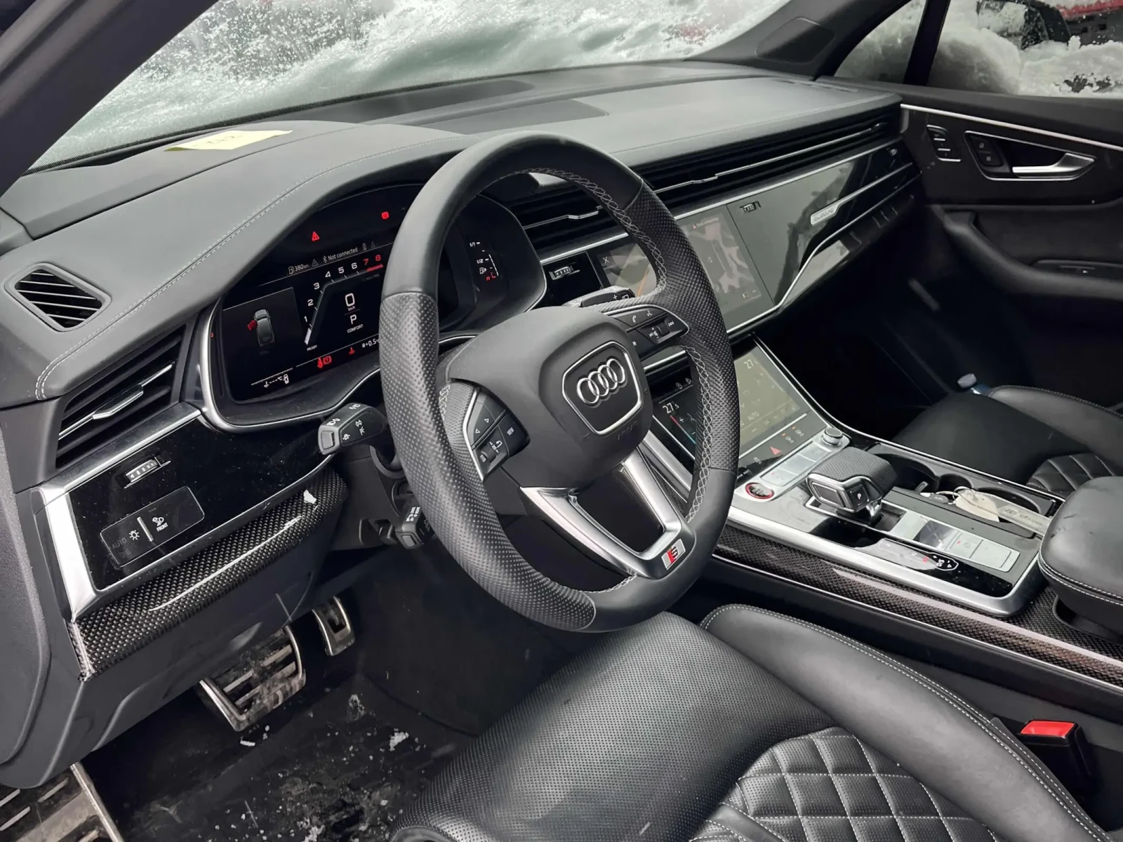 Audi SQ7 Premium Plus * * CARFAX * * АВТО КРЕДИТ * * , снимка 6 - Автомобили и джипове - 54169506