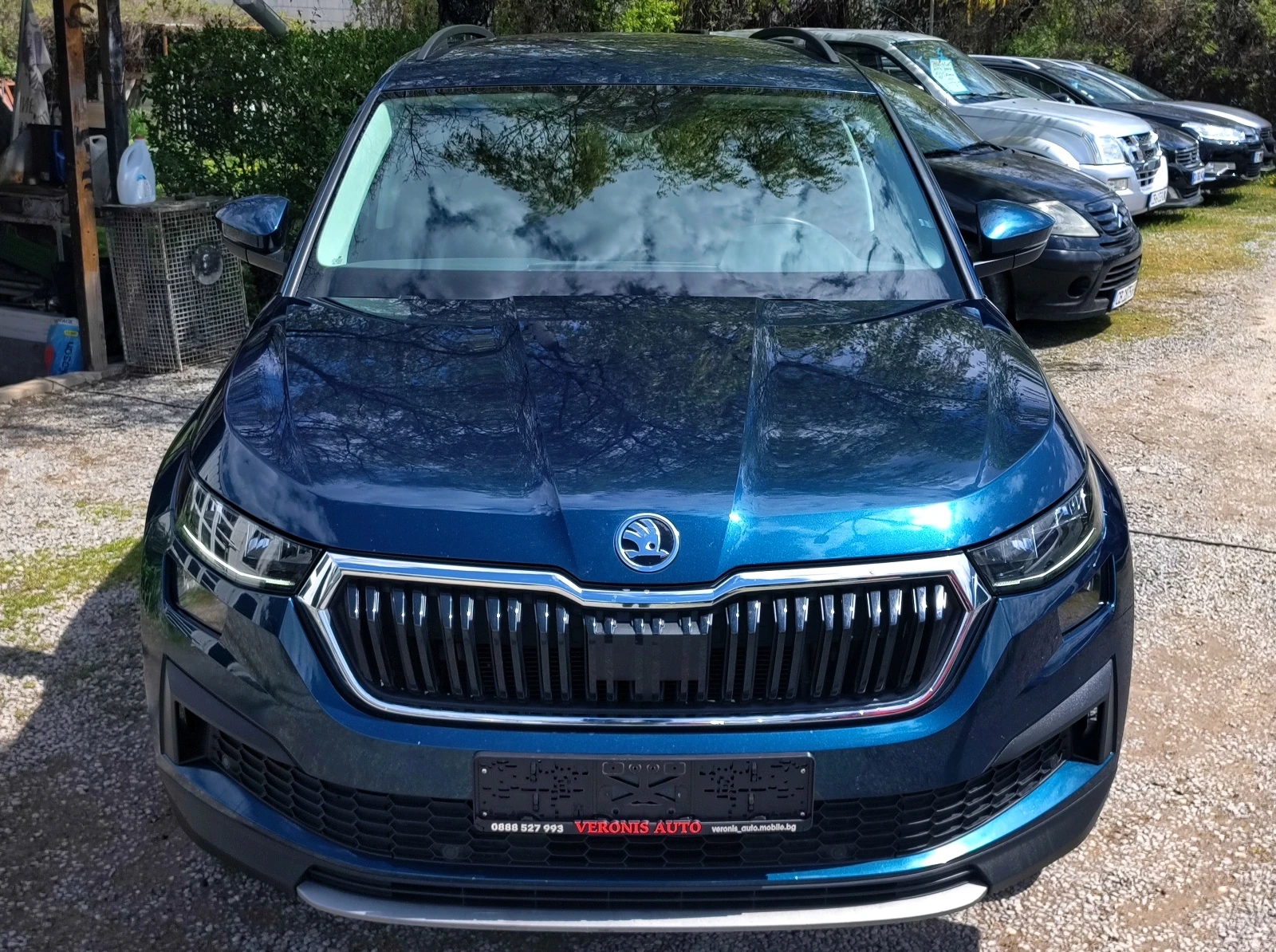 Skoda Kodiaq 2.0D 4x4 7МЕСТА 150hp FACE/AUTOMATIC/KEYLESS/LED, снимка 4 - Автомобили и джипове - 54361309