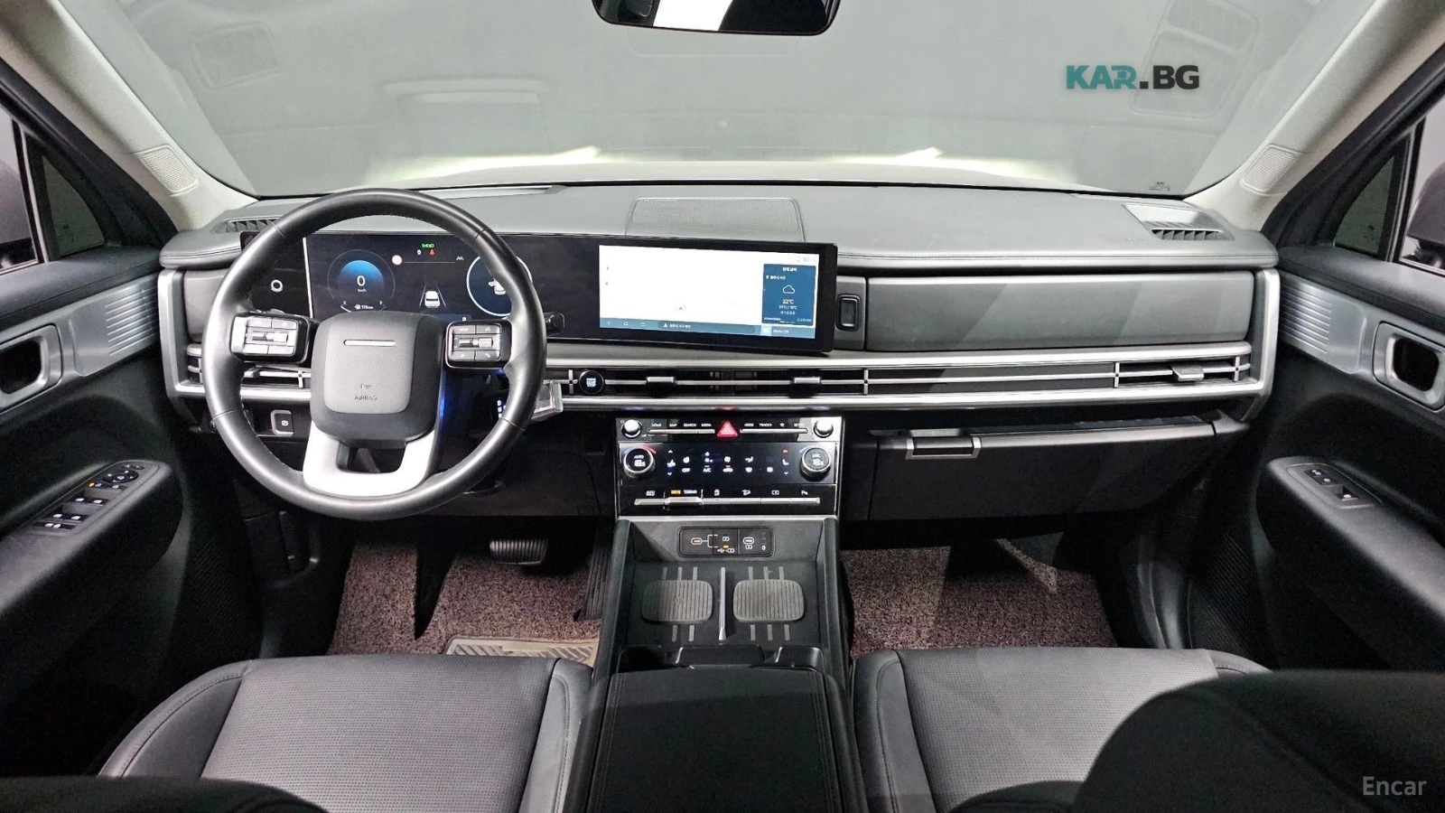 Hyundai Santa fe Exclusive* 4WD* ПОДГРЕВ* ОБДУХВАНЕ* ДИСТРОНИК* КАМ, снимка 5 - Автомобили и джипове - 55394311